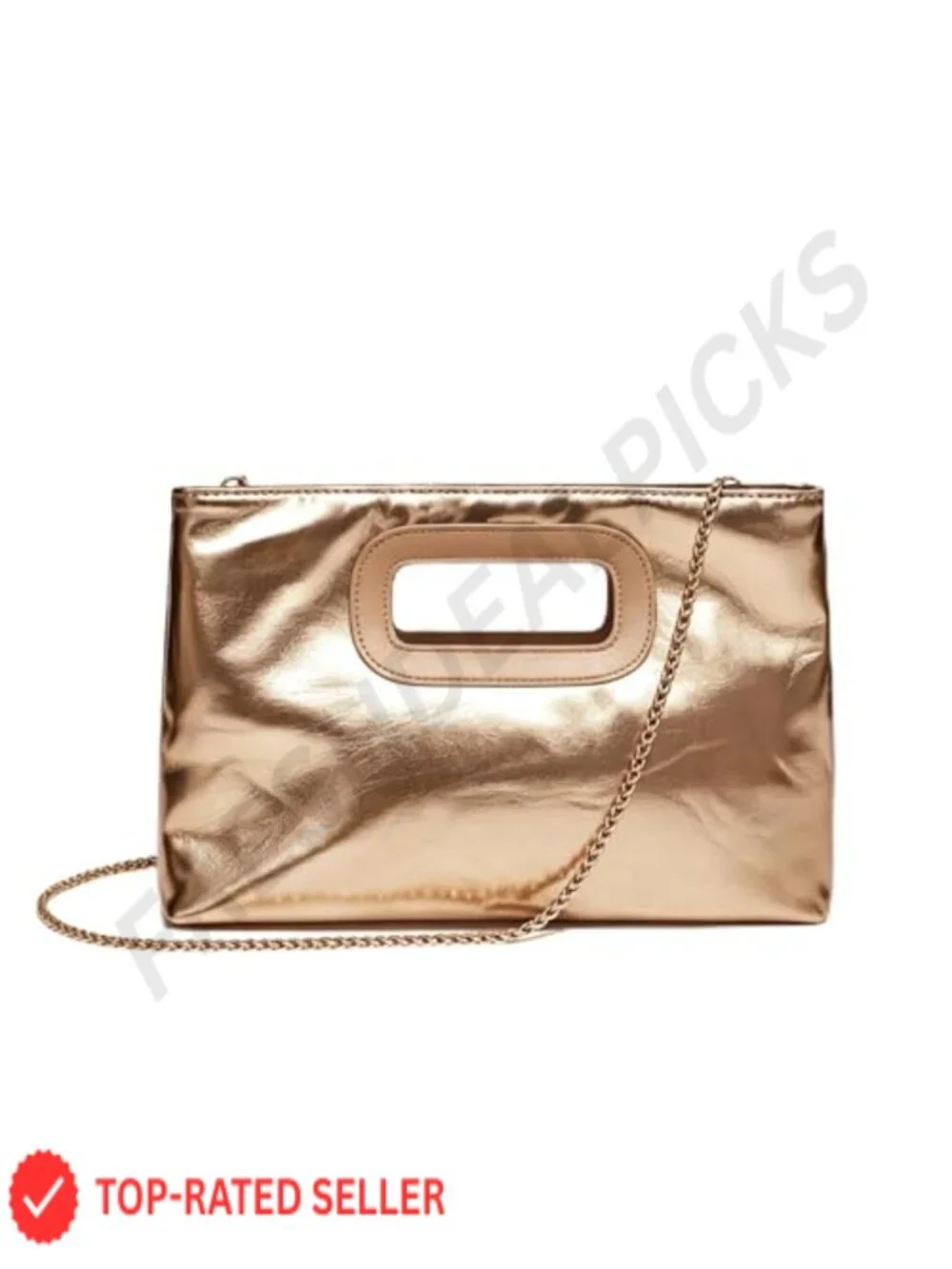 Raffia Style Clutch Purse Crossbody Strap Gold Chain Handbag
